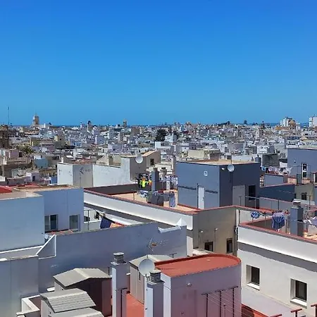 Lägenhet Atico Del Buen Cantaor By Cadiz4rentals *