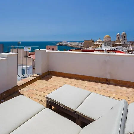 Lägenhet Atico Del Buen Cantaor By Cadiz4rentals *
